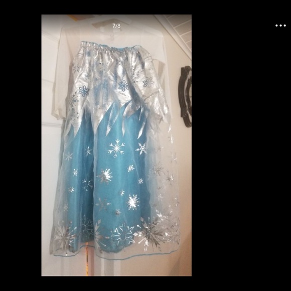 Frozen Elsa Snow Snowflakes haloween costume - Picture 7 of 8